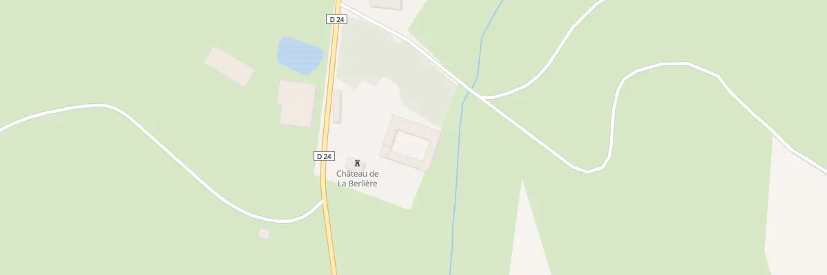 Plan du 5022 Le Chateau à La Berlière
