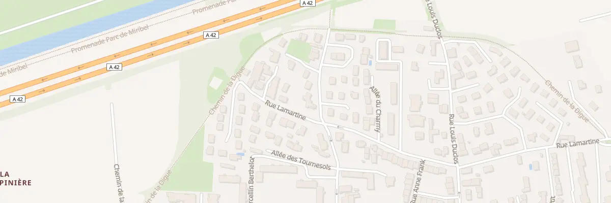 Plan du 59 Rue Marcellin Berthelot à Vaulx-en-Velin
