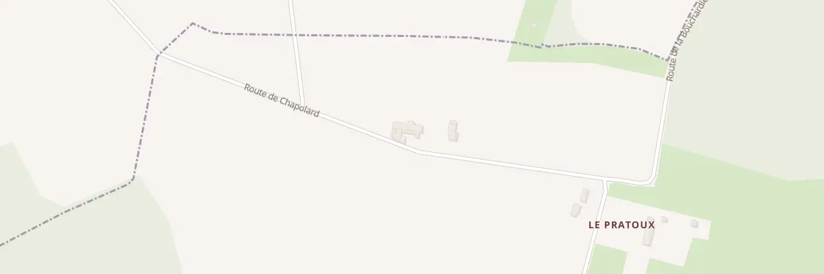 Plan du 1518 Rte de Chapolard à Relevant