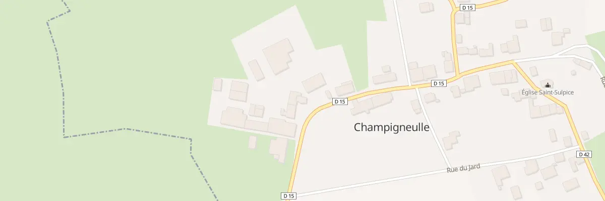 Plan du 24 Rue de la Boulette de Watignie à Champigneulle