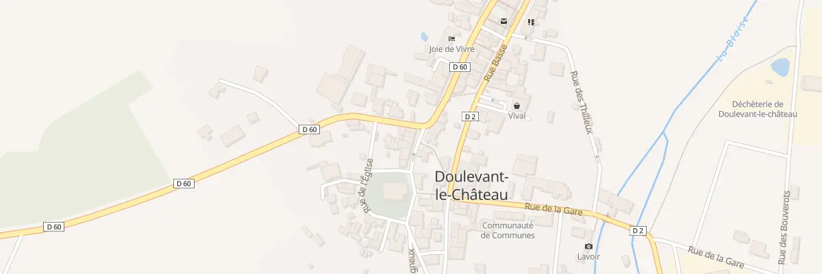 Plan du 25 Rue Laloy à Doulevant-le-Château