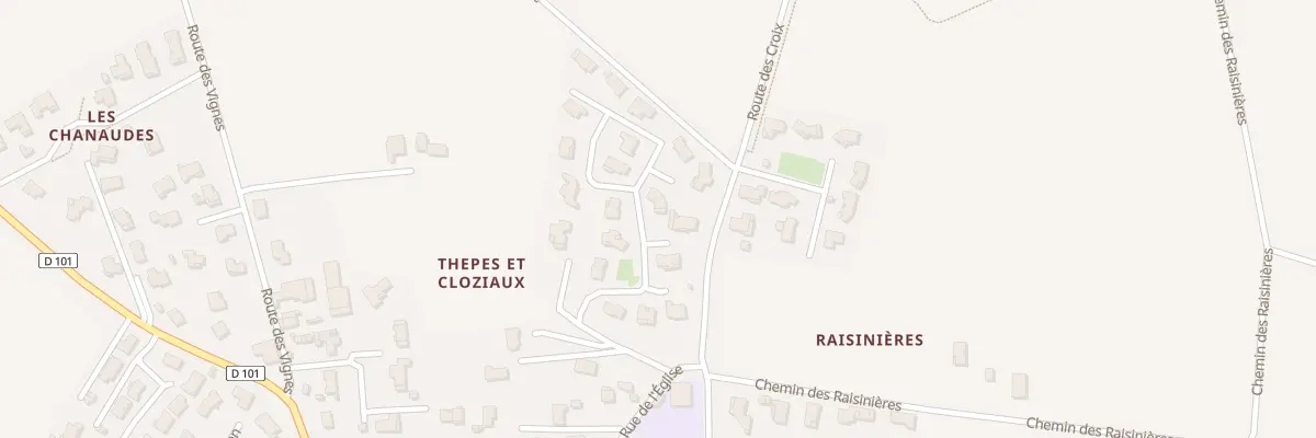 Plan du 7 All des Thepes à Beaumont-Monteux