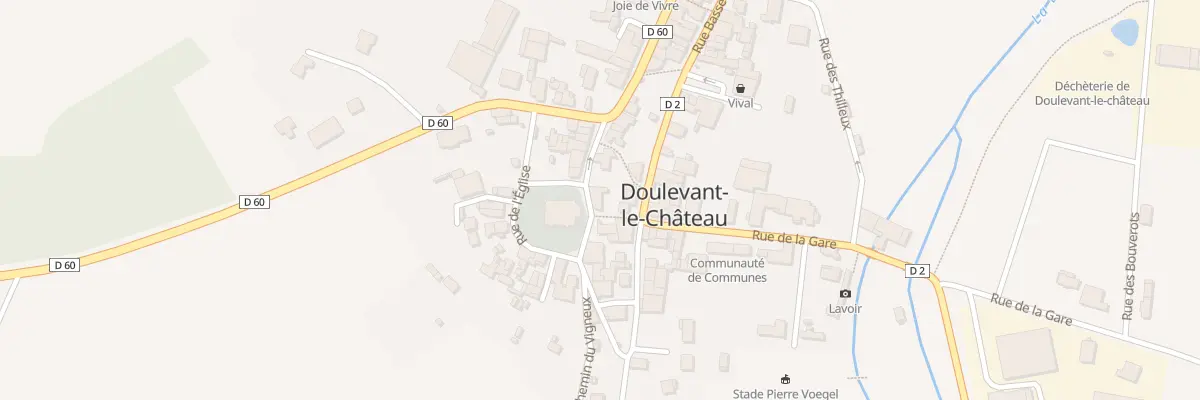 Plan du 16 Rue Laloy à Doulevant-le-Château