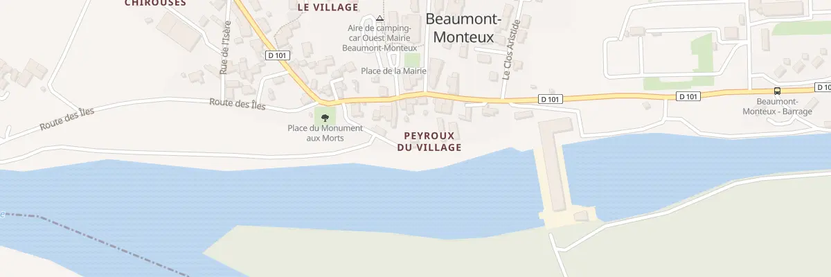 Plan du 11 All du Peyroux à Beaumont-Monteux
