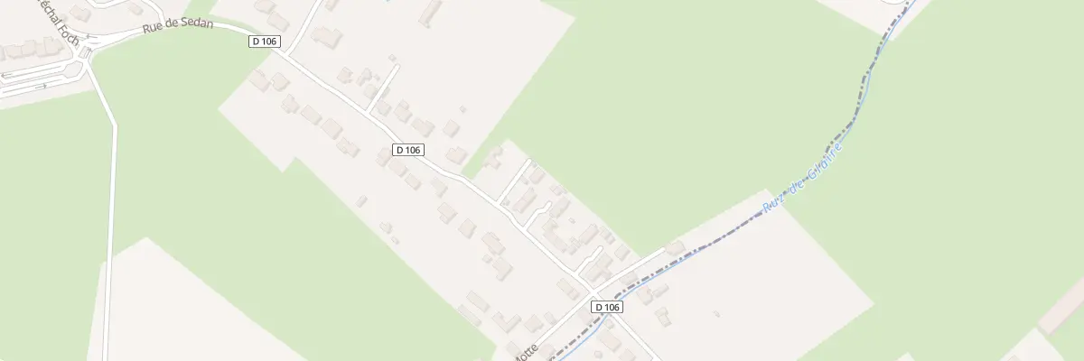 Plan du 35 Rue de Sedan à Glaire