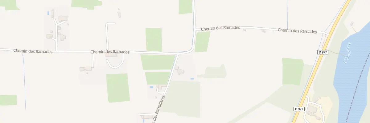 Plan du 240 Tra des Barratières à Jonquières