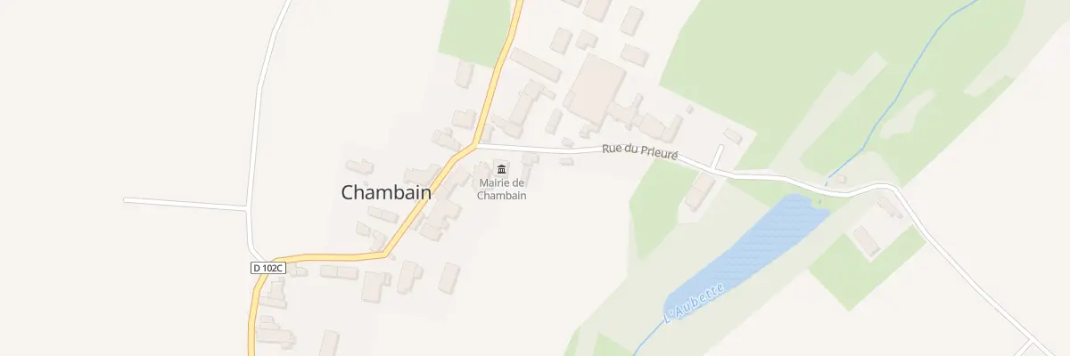 Plan du 4B Rue du Prieuré à Chambain