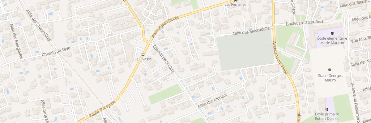 Plan du 6713 All des Cèdres à Entraigues-sur-la-Sorgue