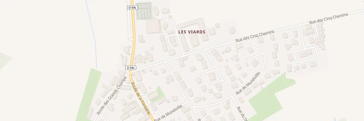 Plan du 160 Rue des Cinq Chemins à L’Abergement-Clémenciat