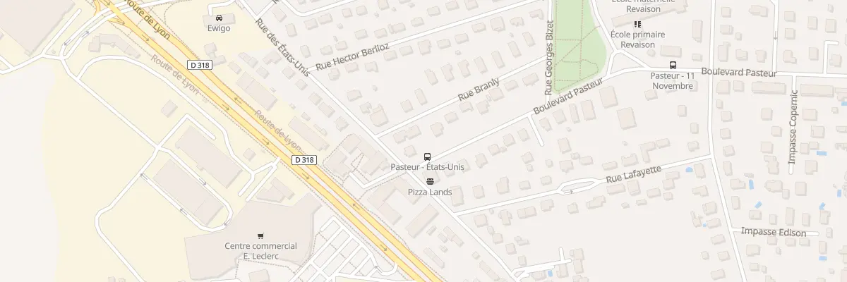 Plan du 26 Rue des Etats Unis à Saint-Priest