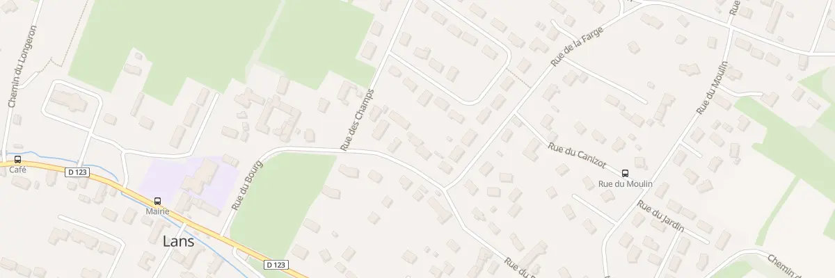 Plan du 15B Rue du Bourg à Lans