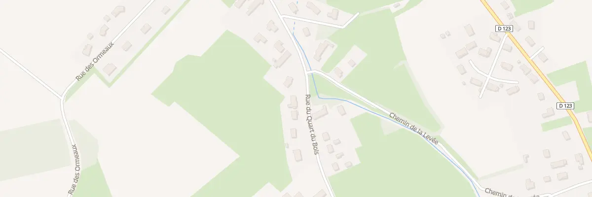 Plan du 28 Rue du Quart du Bois à Lans