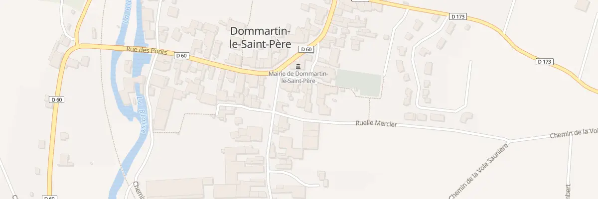 Plan du 4 Rue Saint Martin à Dommartin-le-Saint-Père