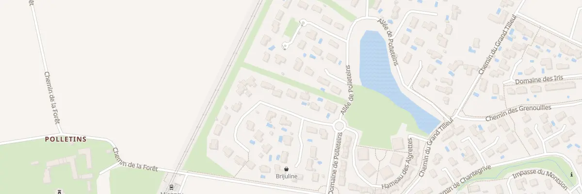Plan du 27 Imp des Tourterelles à Mionnay