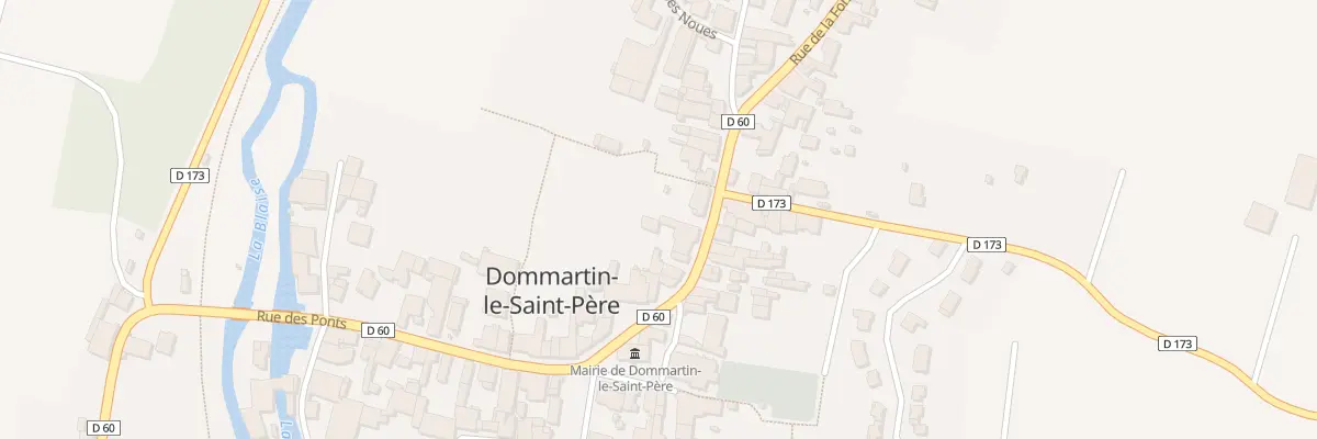 Plan du 11 Rue Saint Lumier à Dommartin-le-Saint-Père