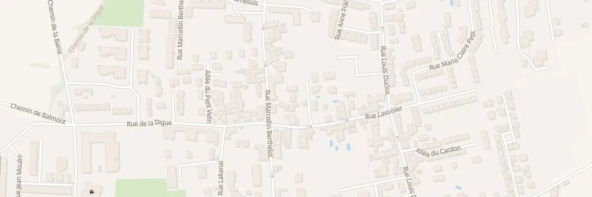 Plan du 32 Rue Marcellin Berthelot à Vaulx-en-Velin