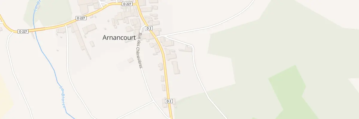 Plan du 28 Rte de Colombey les Deux Eglis à Arnancourt