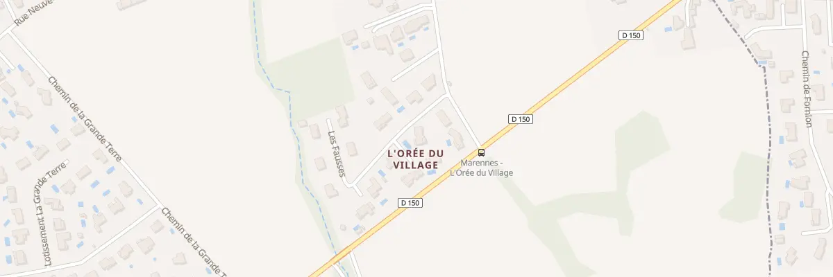 Plan du 5 Lot l’Orée du Village à Marennes