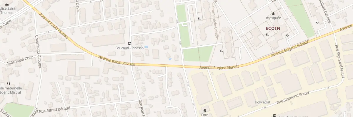Plan du 22 Rue Paul Eluard à Vaulx-en-Velin