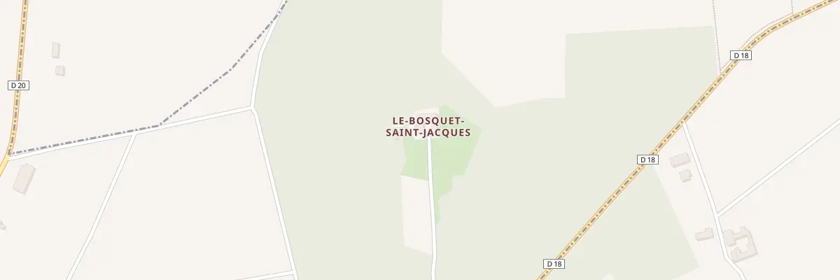 Plan du 5011 Le Gres à Richerenches