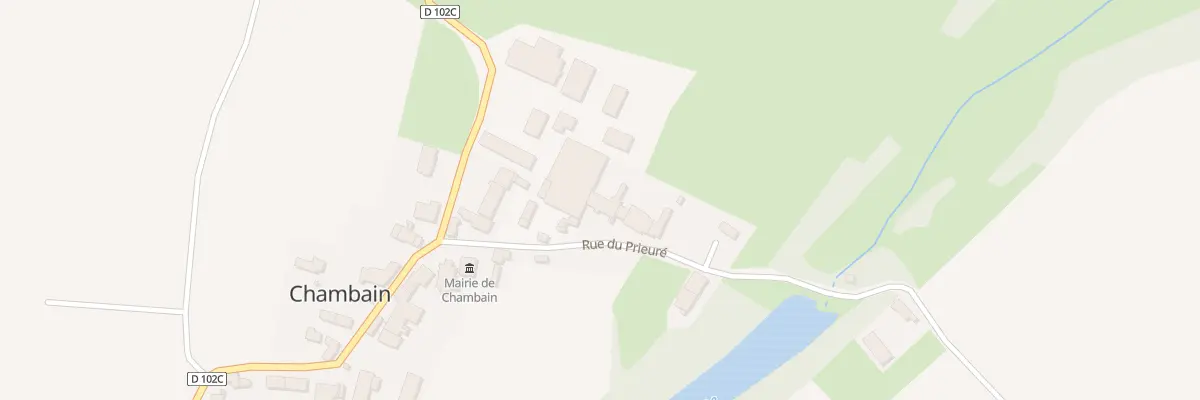 Plan du 11B Rue du Prieuré à Chambain