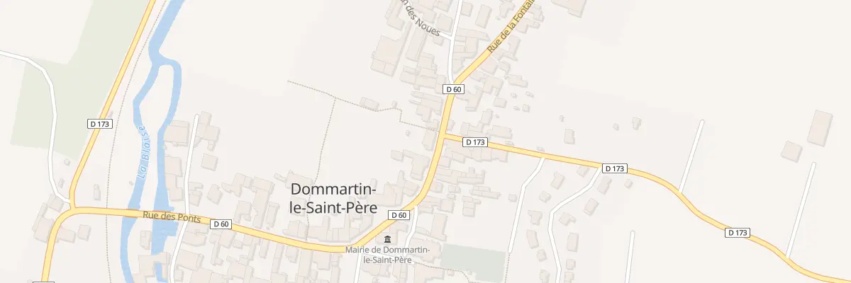 Plan du 19 Rue Saint Lumier à Dommartin-le-Saint-Père