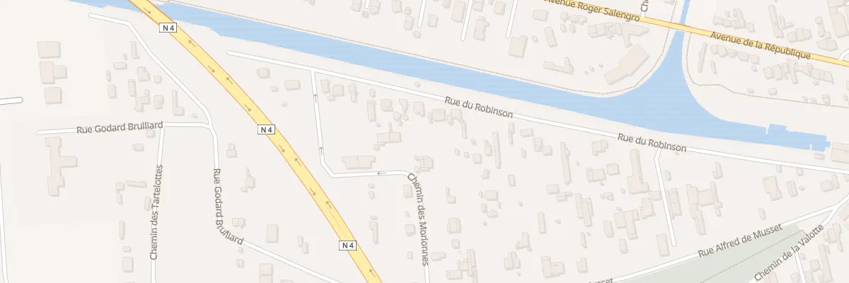 Plan du 28 Rue du Robinson à Saint-Dizier