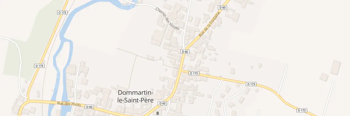 Plan du 27 Rue Saint Lumier à Dommartin-le-Saint-Père
