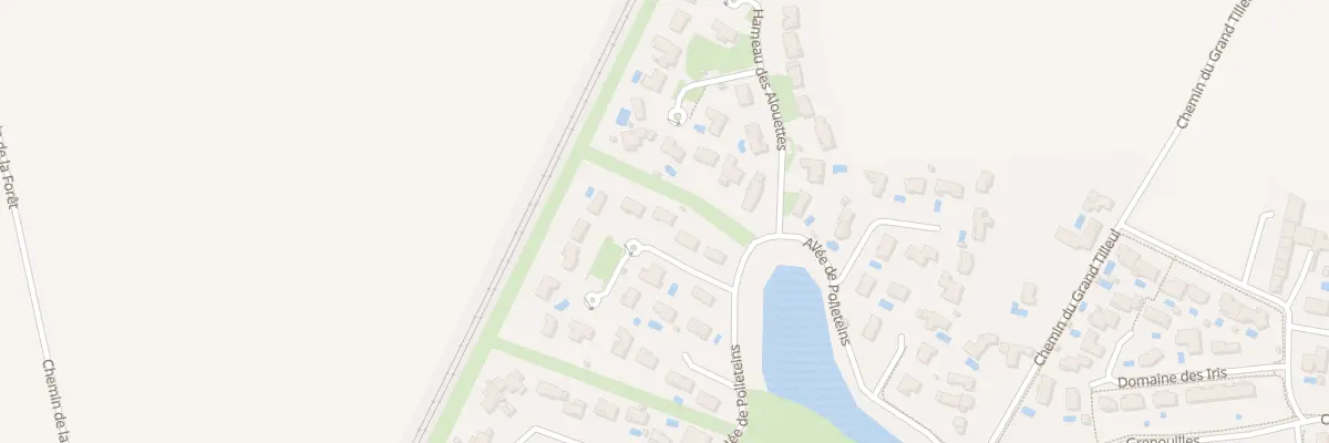 Plan du 17 Lot Hameau des Fauvettes à Mionnay