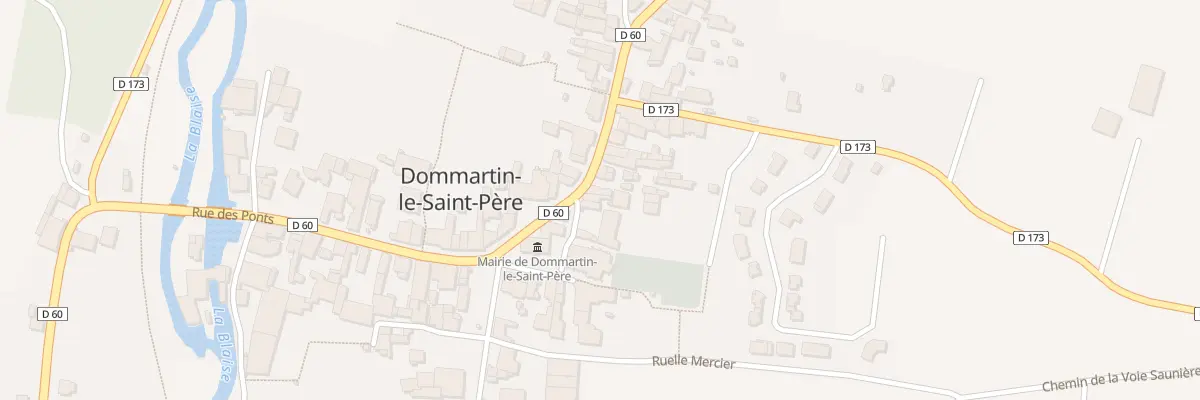 Plan du 6 Rue Saint Lumier à Dommartin-le-Saint-Père