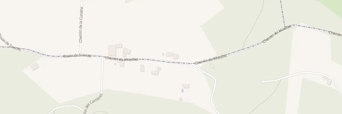 Plan du 5070 Le Mouillat à La Chapelle-de-Surieu
