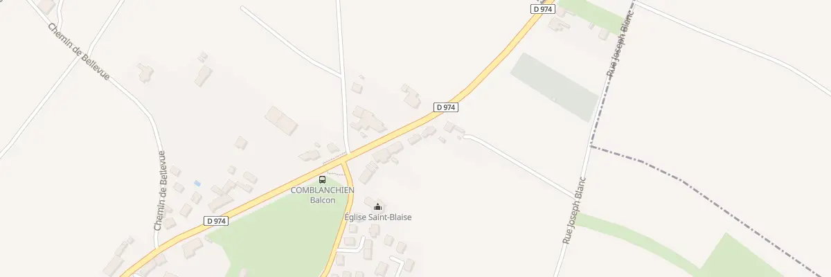 Plan du 15 Rte Nationale 74 à Comblanchien