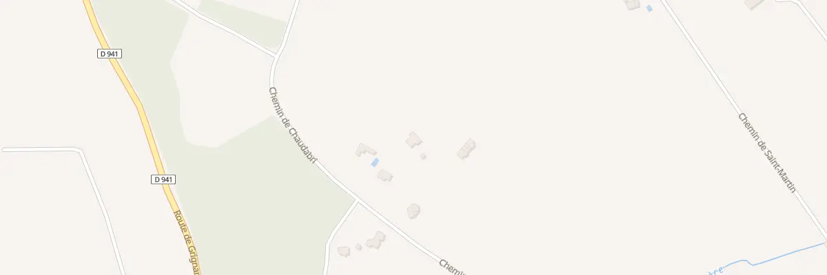 Plan du 5382 Saint Martin à Grillon