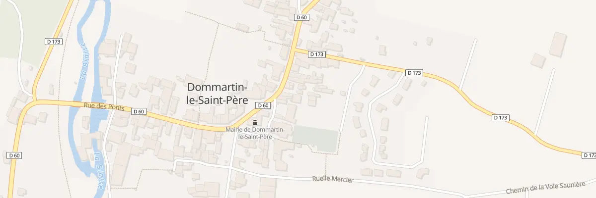 Plan du 10 Rue Saint Lumier à Dommartin-le-Saint-Père