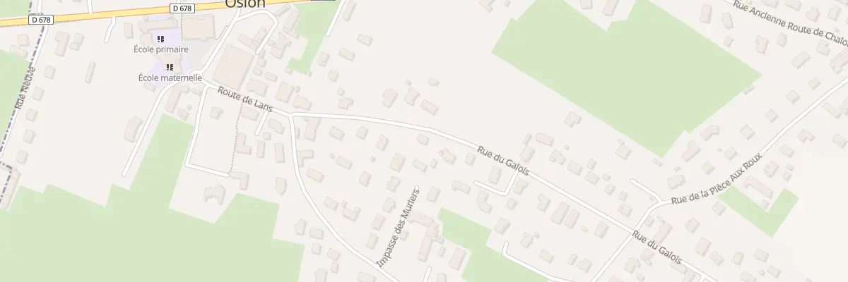 Plan du 4 Rue du Galois à Oslon