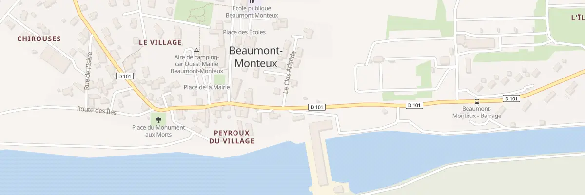 Plan du 17 Le Clos Aristide à Beaumont-Monteux