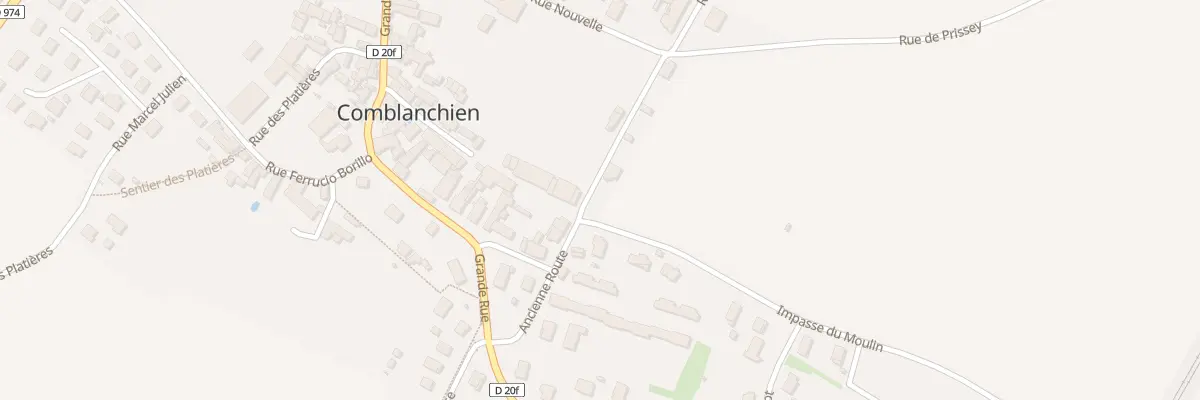 Plan du 5 Ancienne Route à Comblanchien