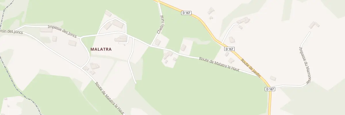 Plan du 253 Rte de Malatra le Haut à Saint-Sorlin-de-Vienne
