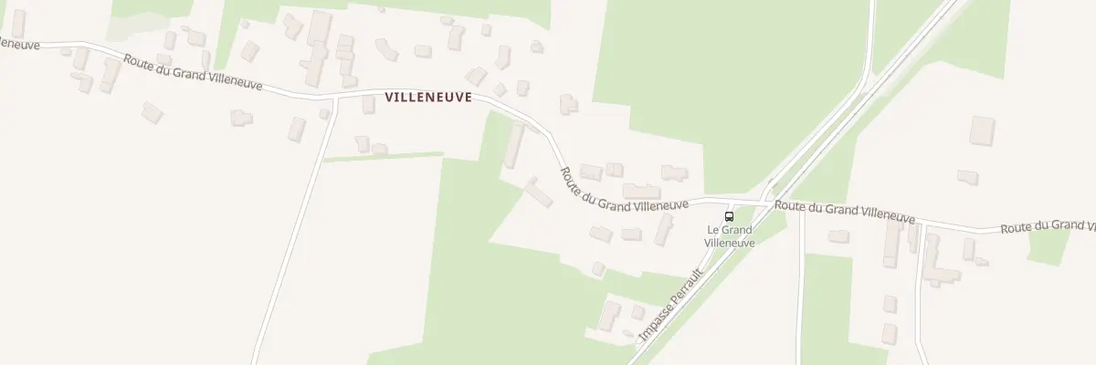 Plan du 131 Rte du Grand Villeneuve à Gergy
