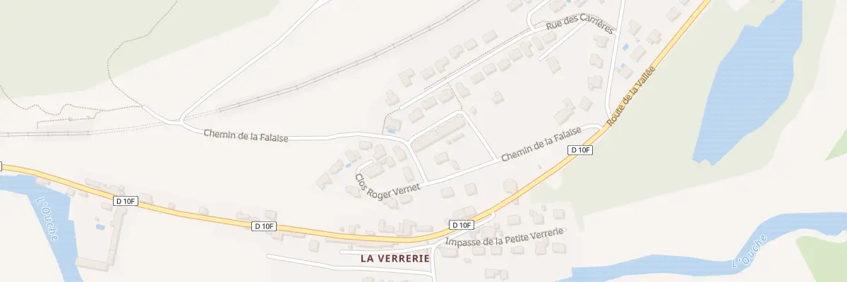 Plan du 12 Che de la Falaise à Velars-sur-Ouche