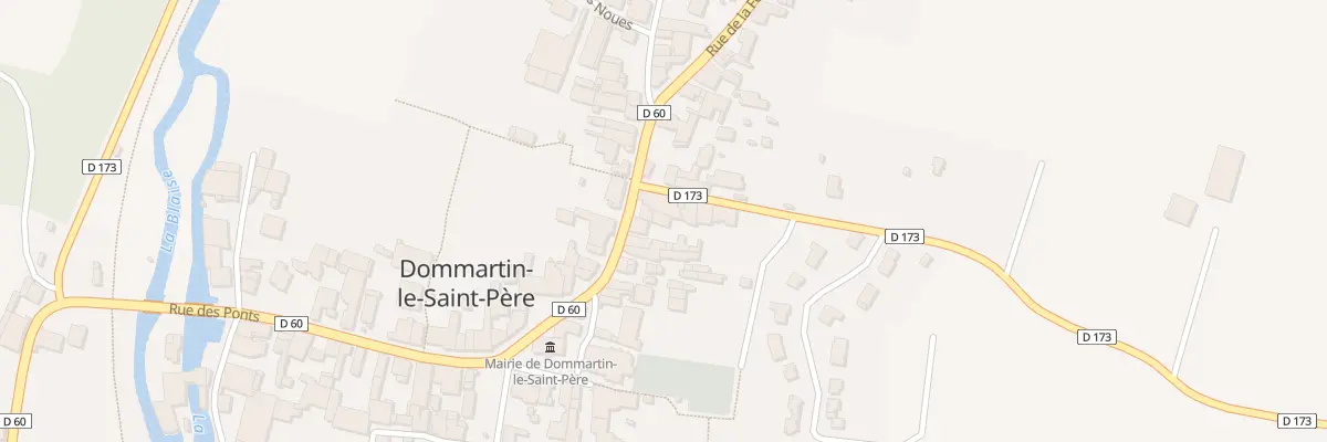 Plan du 28 Rue Saint Lumier à Dommartin-le-Saint-Père