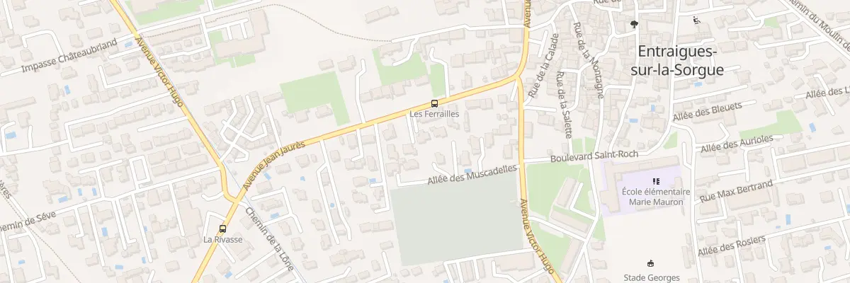 Plan du 541 Av Jean Jaurès à Entraigues-sur-la-Sorgue