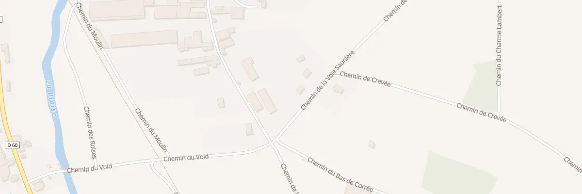 Plan du 3 Che de la Voie Sauniere à Dommartin-le-Saint-Père