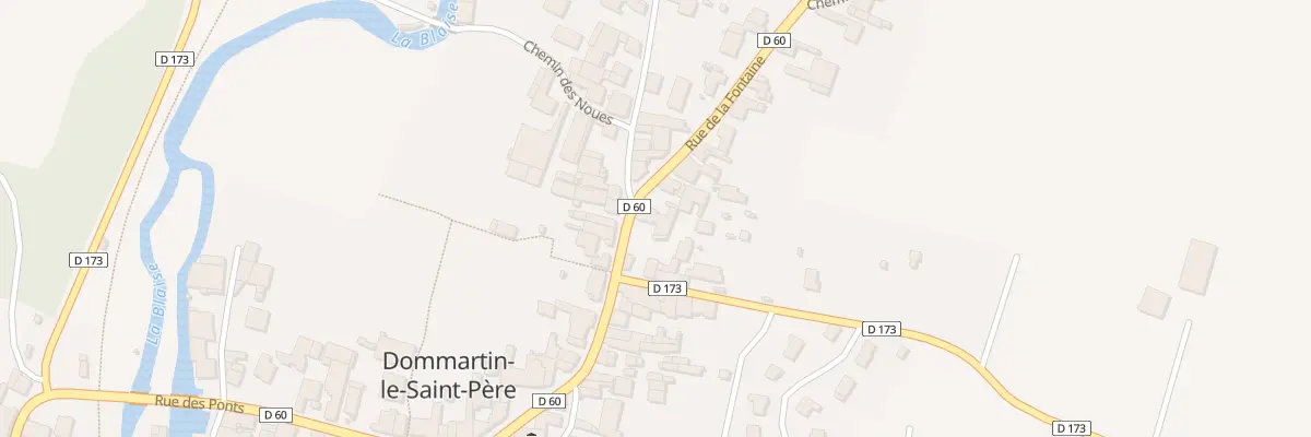 Plan du 34 Rue Saint Lumier à Dommartin-le-Saint-Père