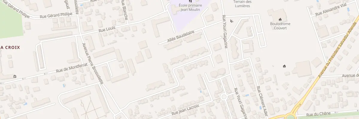 Plan du 53 Rue Verlaine à Bron