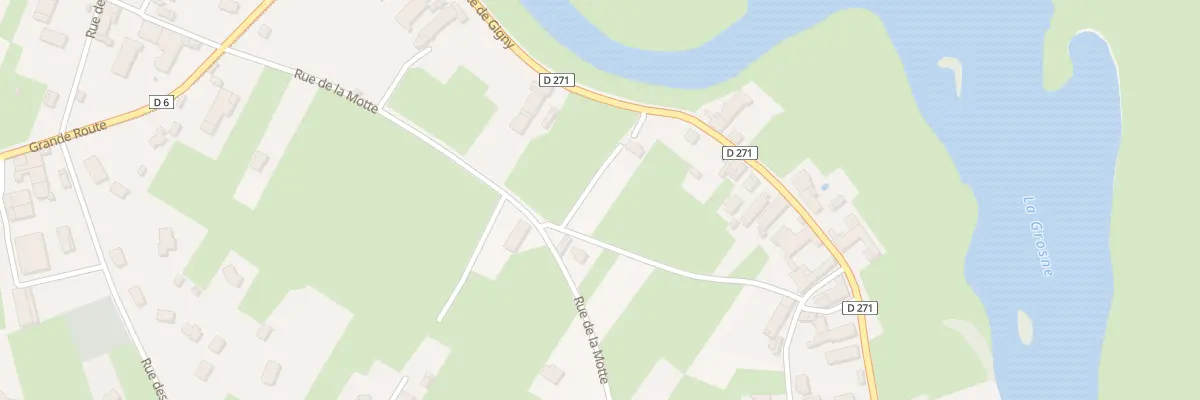 Plan du 14 Rte de Gigny à Marnay