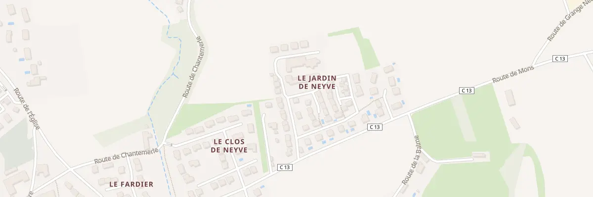 Plan du 37 Rte de Mons à Serpaize