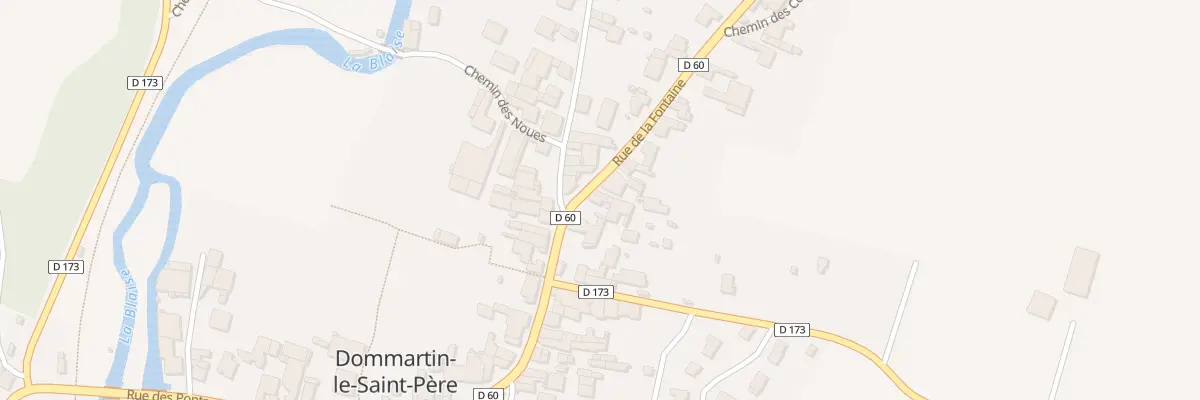 Plan du 4 Rue de la Fontaine à Dommartin-le-Saint-Père