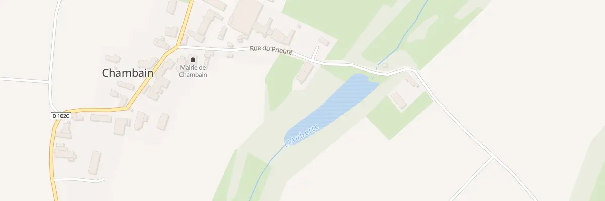 Plan du 8B Rue du Prieuré à Chambain