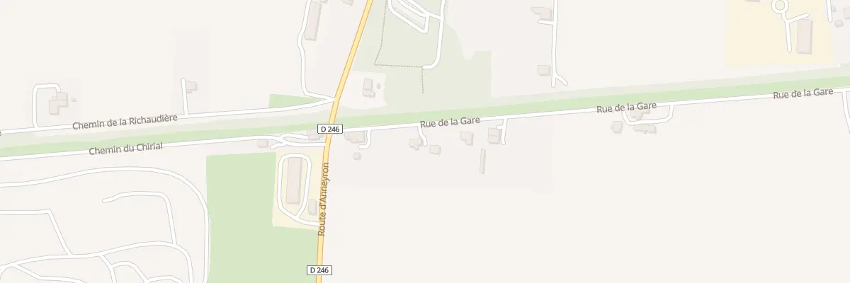 Plan du 905 Rue de la Gare à Épinouze